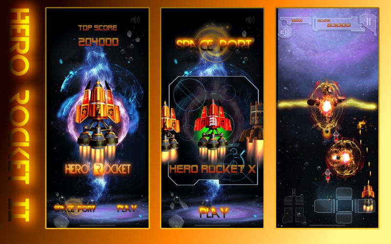 Hero Rocket II Space Shooter by Hero Rocket Games