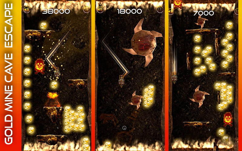 Hero Rocket Interactive- Gold Mine Cave Escape iOS game screenshot